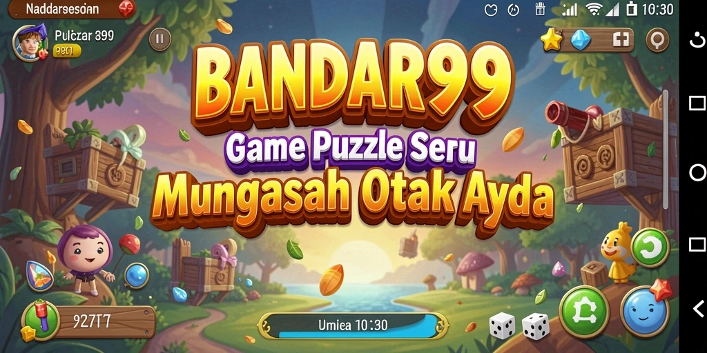 Screenshot BANDAR99 menampilkan tantangan puzzle yang menarik dan seru.