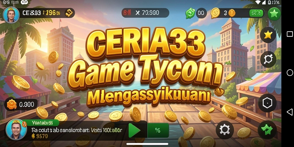 Tampilan gameplay CERIA33 yang menarik dan dinamis.
