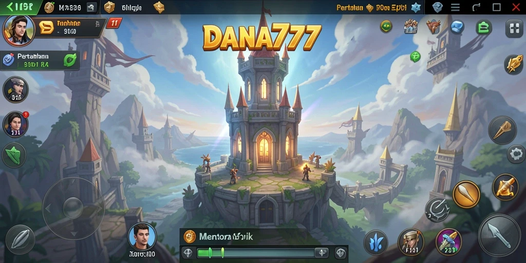 Gameplay DANA777 menampilkan strategi Tower Defense yang menegangkan.