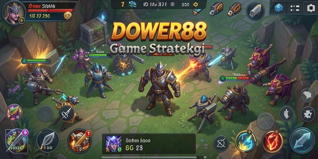 Gameplay DOWER88 yang menegangkan dan mengasyikkan.