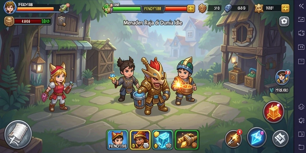 Tampilan menarik dari gameplay FENDY188 yang seru.