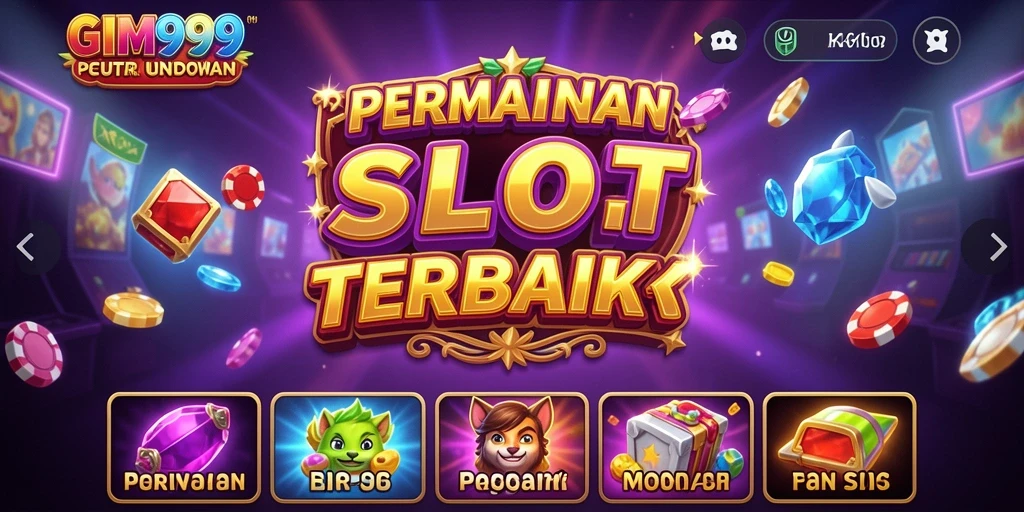 Tampilan gameplay seru dari GIM999 dengan fitur slot yang menarik.