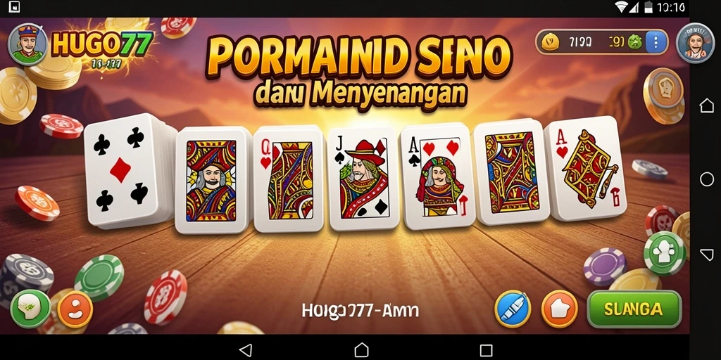 Tampilan menarik dari gameplay HUGO77 yang penuh strategi.