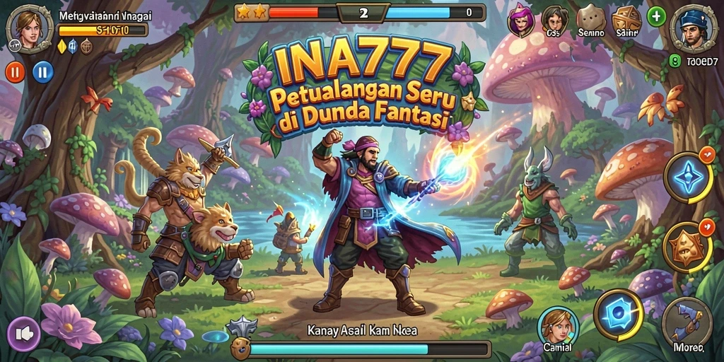 Gameplay menakjubkan INA777 yang penuh petualangan fantasi.