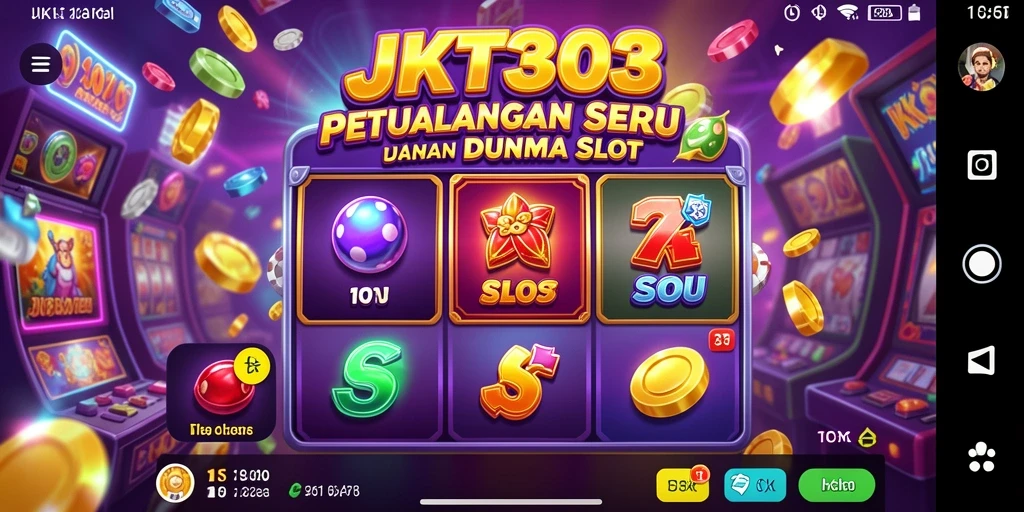Tangkapan layar JKT303 menampilkan pengalaman bermain Slot yang mendebarkan.