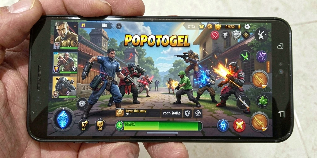 Tampilan aplikasi POPOTOGEL dengan fitur manajemen tugas yang intuitif.