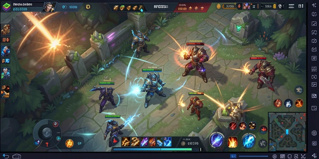 Tampilan menarik dari gameplay RP6789 yang seru dan intens.