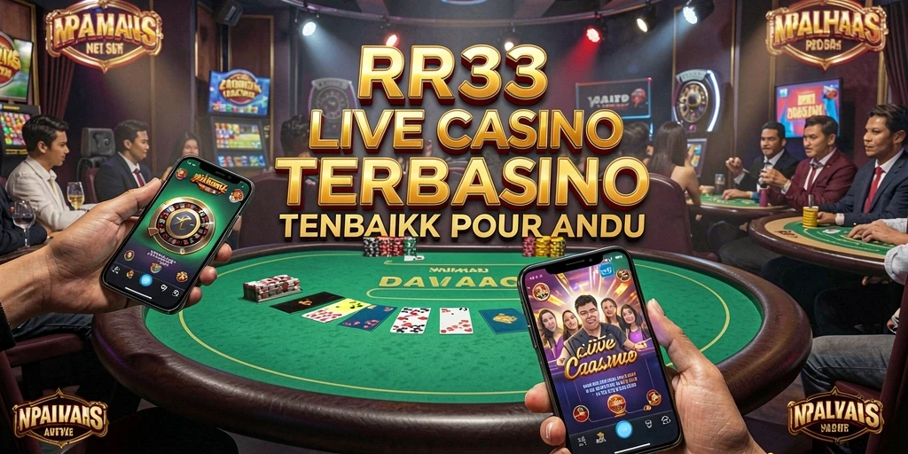 Tampilan gameplay Live Casino yang menegangkan dan interaktif.