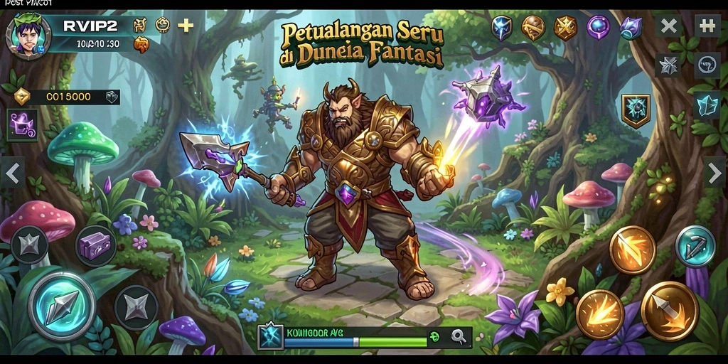 Tampilan gameplay RVIP2 yang menarik dan penuh aksi petualangan.